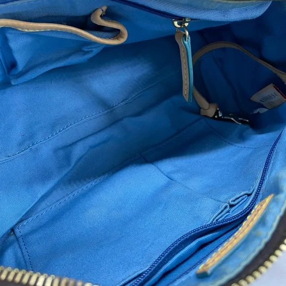 DOONEY & BOURKE💥VINTAGE-SOLD OUT💥Signature Coated Canvas Barrel Bag - Picture 11 of 11